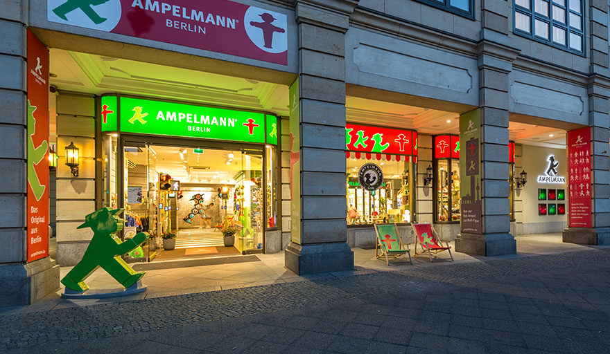AMPELMANN Berlin Souvenir Shop Unter den Linden